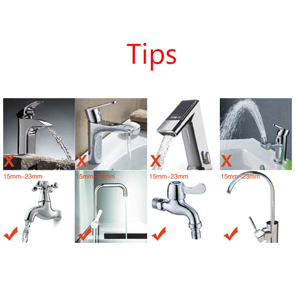 Swivel Anti-splash Water Saving Device Bubbler Kitchen Accessories Faucet Filter Shower Head Tap Nozzle Water Diffuser