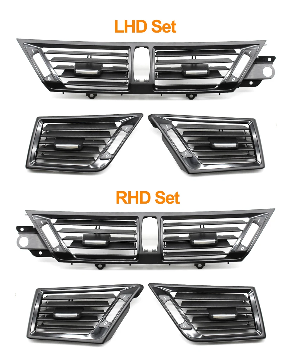 LHD RHD Auto Vorne Links Rechts Zentrale Klimaanlage AC Vent Grille Outlet Panel Ersatz Für BMW X1 E84 2010-2015 – Detail 7