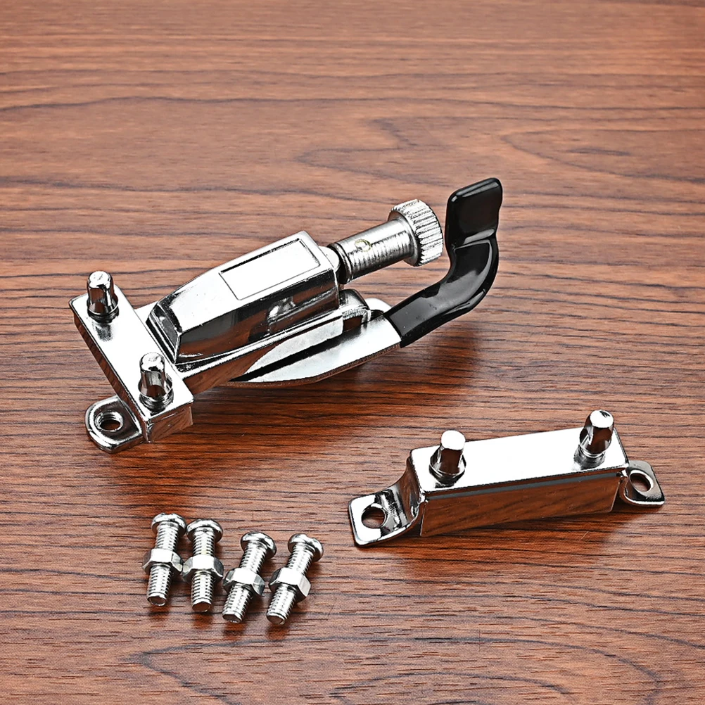 

1Set Snare Drum Metal Regulator Throw Off Butt End Wire Strainer Durable Replacement Drum Parts Practical Instrument Accessory