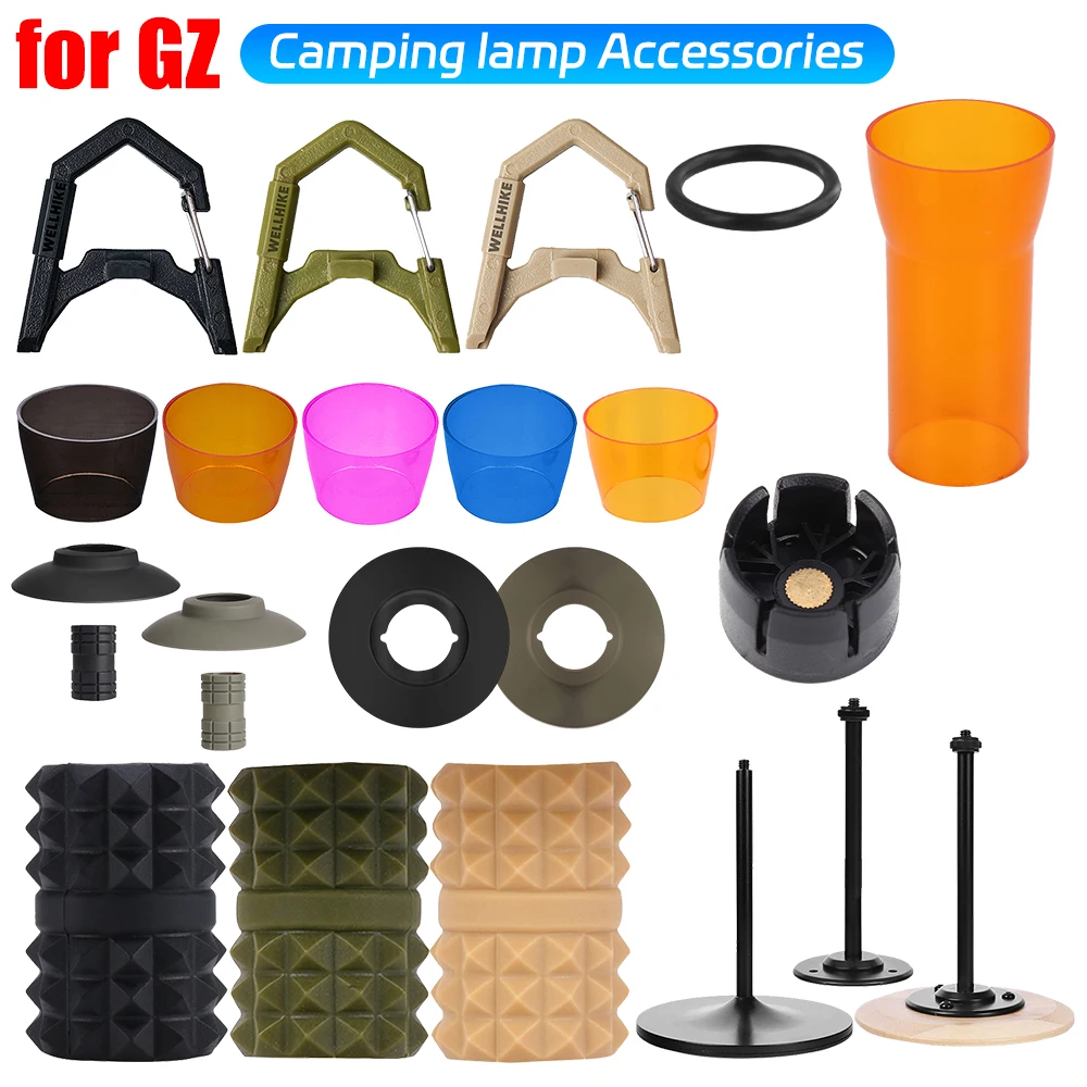For Goal Zero Lantern Shade Silicone Camping Lamp Sleeve Protective Anti Slip Outdoor Camping Lights Cover for GZ Lampshade