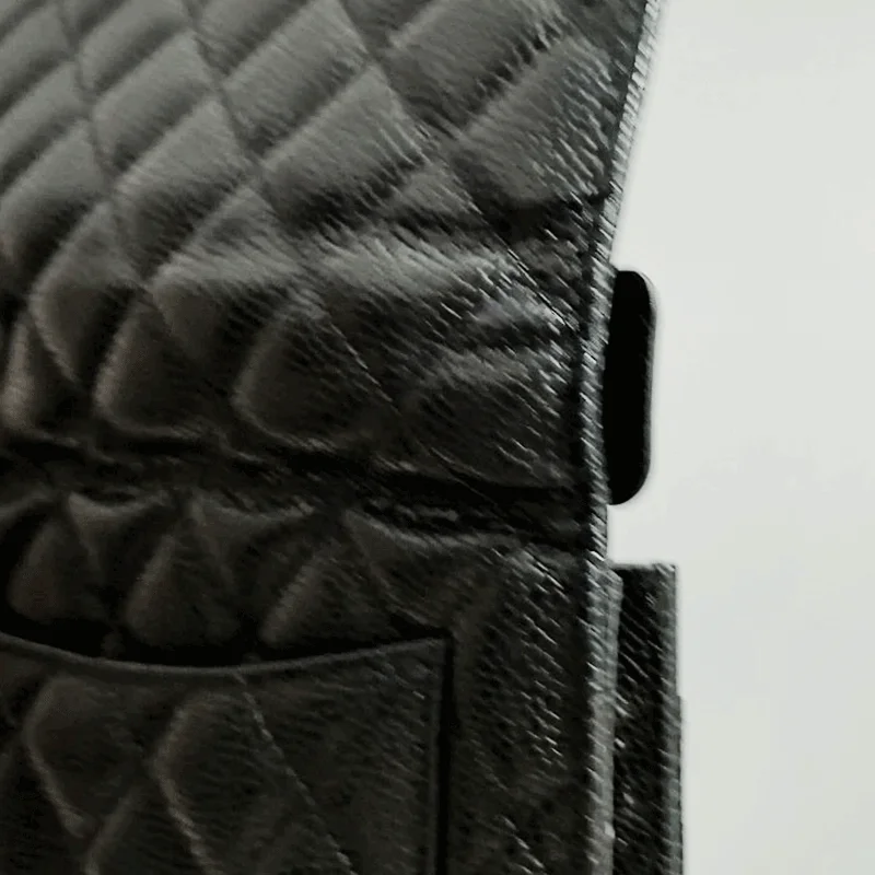 طقم حقيبة شانيل الفاخرة لجذب الثروة من ثلاث قطع مع حماية WOC وسلسلة مضادة للتآكل ووسادة داعمة للقاعدة وإكسسوارات فاخرة #4