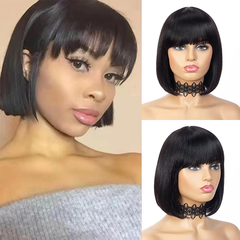 Bob Wig Black Human… - image