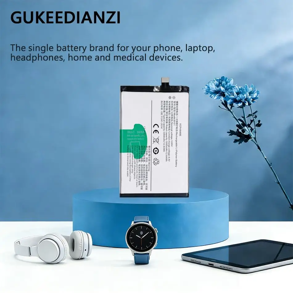 

Долговечная экологичная батарея для мобильных телефонов Vivo Y71, Y71i, Y73, 1801I, 1724, 3360 мАч, B-E1