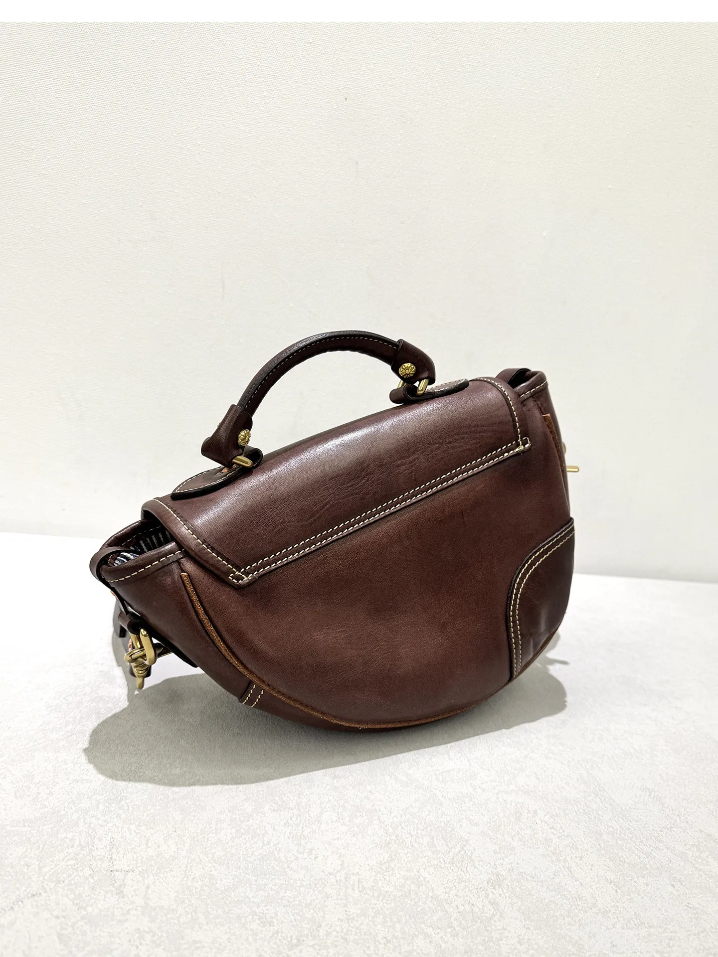 PNDME Organisatoren Designer handgefertigte Damen-Umhängetasche aus echtem Leder, lässige Mode, luxuriöse Damenhandtasche aus echtem Rindsleder – Detail 33
