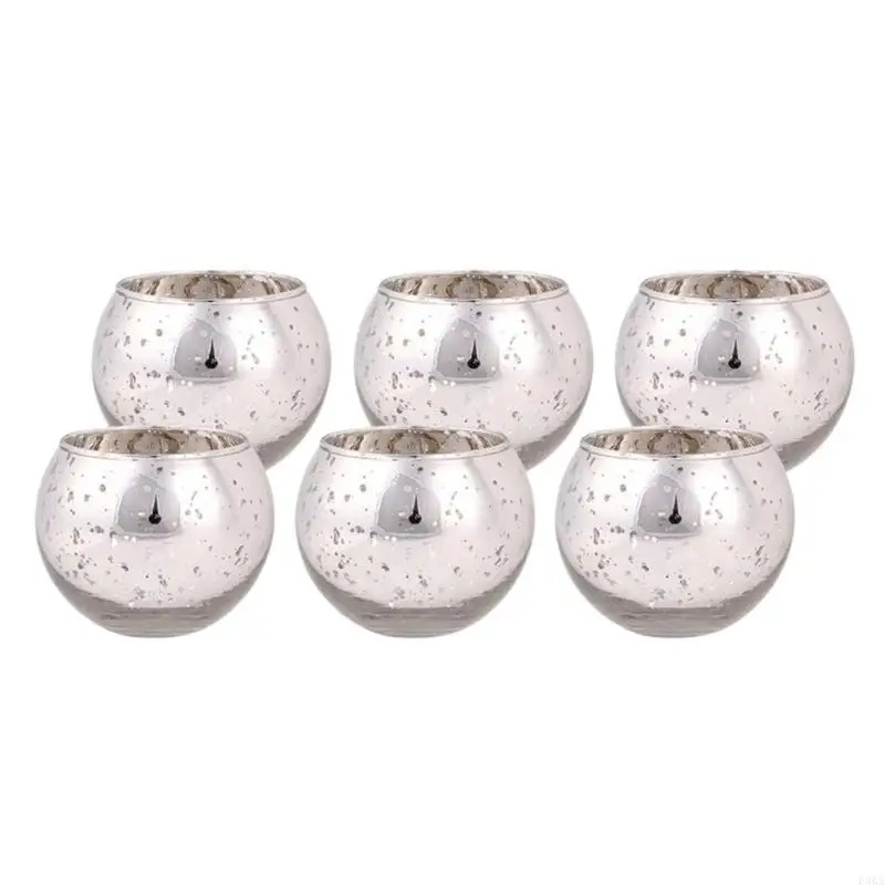 Glass Votive Holders for Tealight Glass Tealight Holders,Diwali Christmas Table Centerpiece Decors Gift
