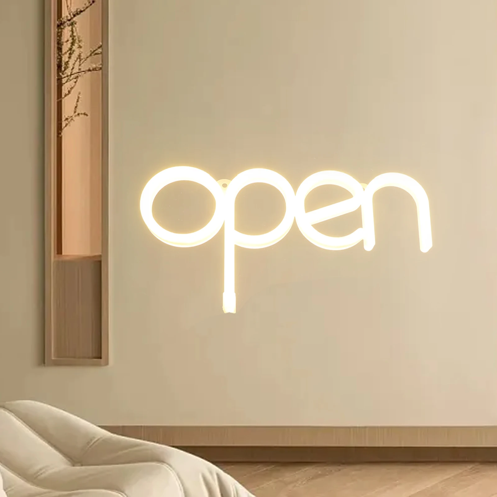 

LED Ambient Lights Neon Open Signs for Business Decorations Bar Signage Pvc Shop Wall