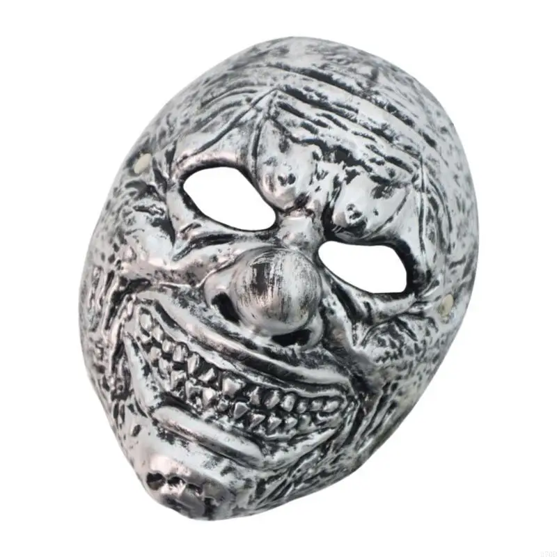 Masque mascarade 270D, masque Clown drôle, masque Mardi Gras, masque Cosplay effrayant, masque fête pour robe