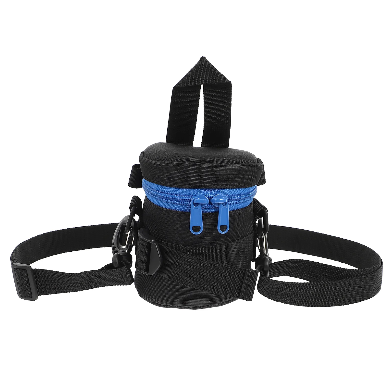 1pc Anti-Shock Lens Pouch Bag Waterproof Drop Protection For Dslr Camera Lens Portable Polyester Storage Case Adjustable