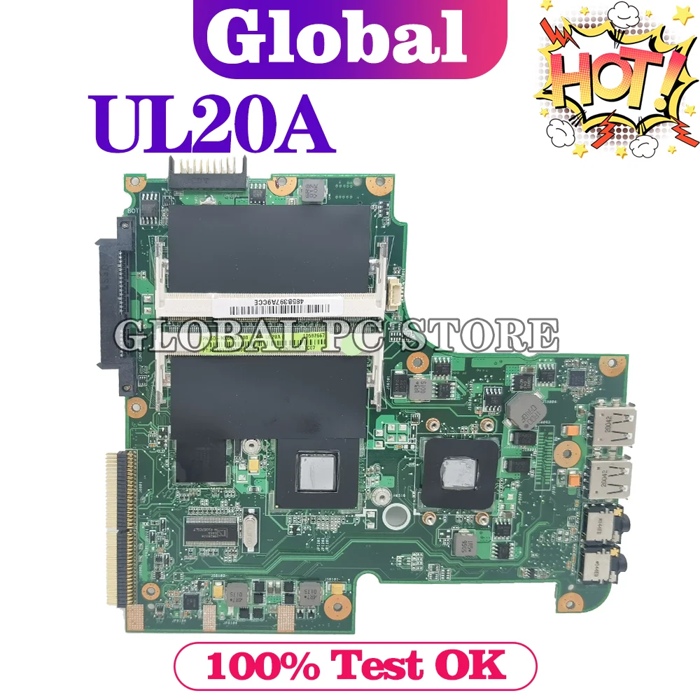 

KEFU UL20A_MB REV2.1 Mainboard For UL20A Notebook Computer Motherboard, The MAIN BOARD Test Is Perfect