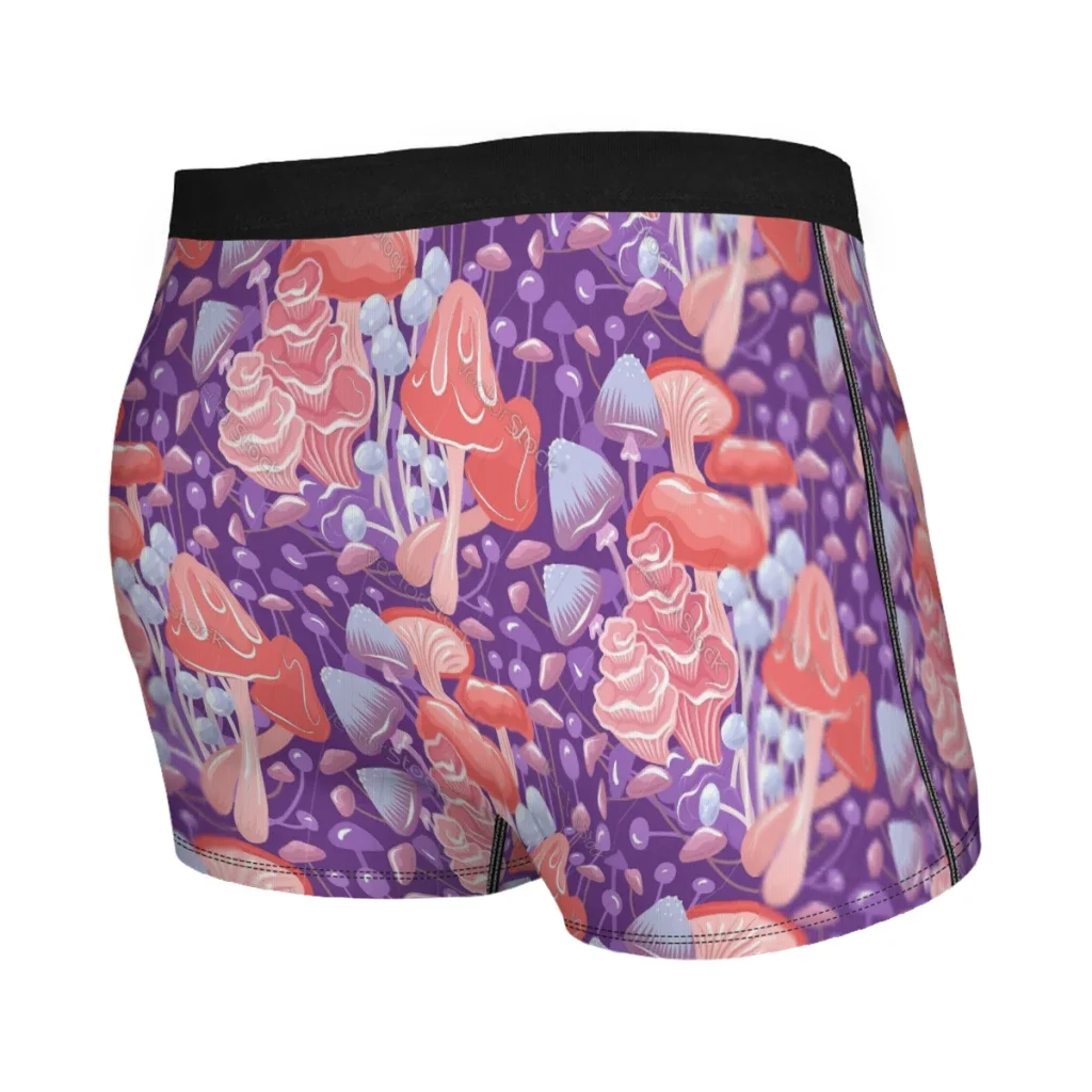 Delicious Mushroom  Fungus Food Underpants Homme Panties Man Underwear Ventilate Shorts Boxer Briefs