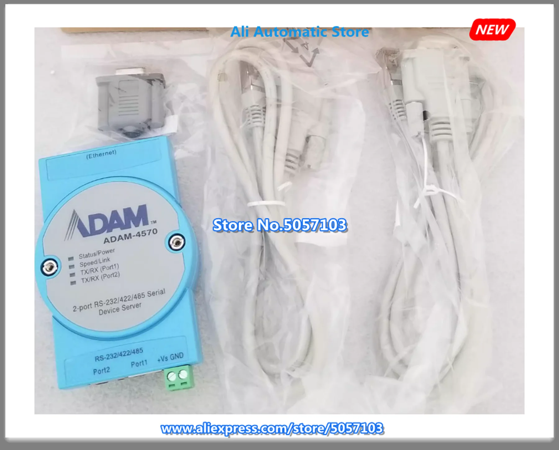 Imagem -03 - Servidor Adam4570 com Série de Portas Original Novo Rs232 Rs-232 420 485