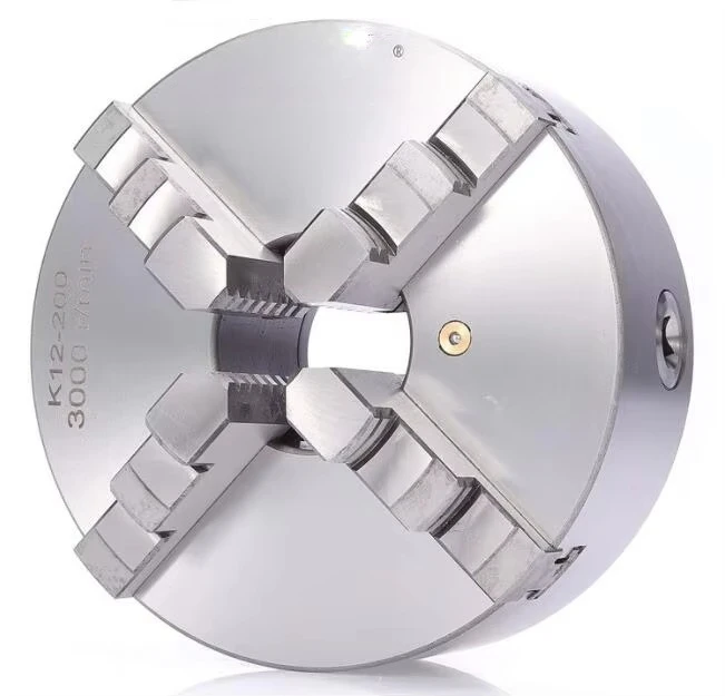 500mm 4 Jaw Self-centering Lathe Chuck K12-500 Manual Type Metal Chuck for Big Lathe 130kg