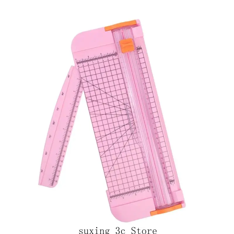 Paper Cutter Paper Trimmer Scrapbooking Tool Paper Slicer with Foldable Side Ruler for Paper Photos Label Cardstock