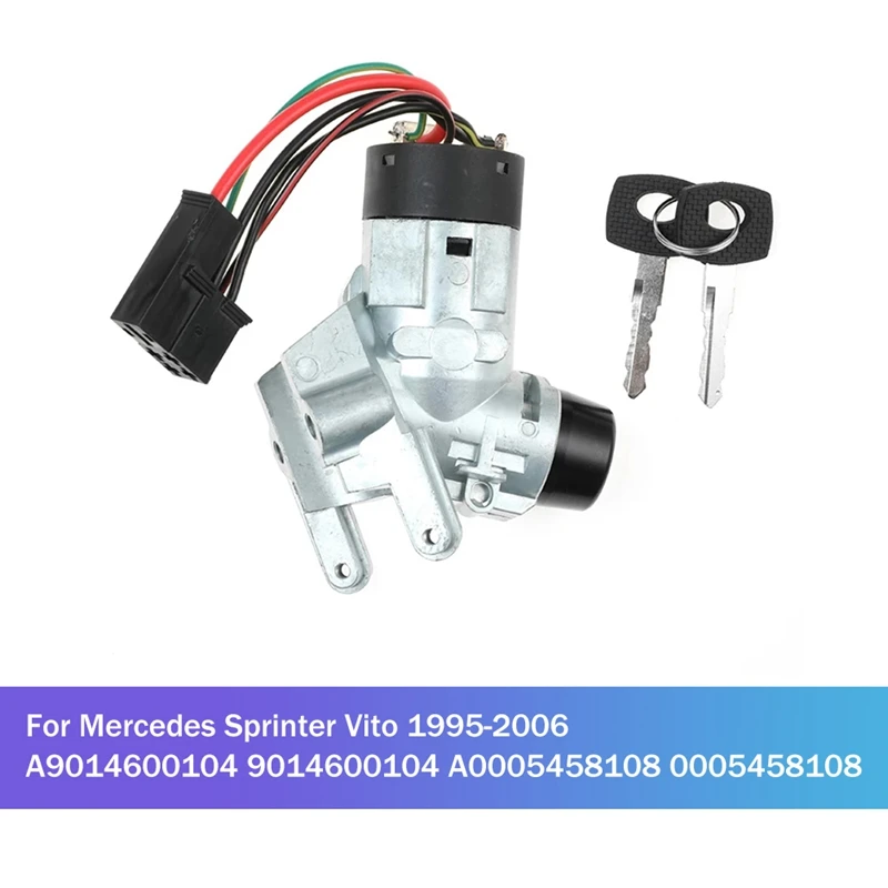 

A0005458108 A9014600104 Ignition Switch Lock Car Ignition Barrel Lock For Mercedes Benz Sprinter Vito 1995-2006