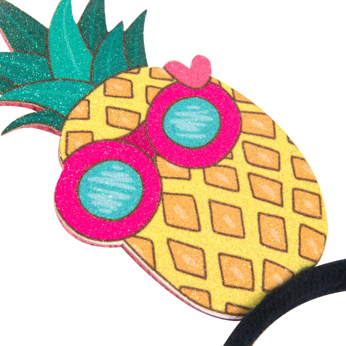 1pc Hawaiian Party Headbands Set includes Palm Tree Head wear Flamingo Party Glitter Head Accessories Pineapple Party Headband