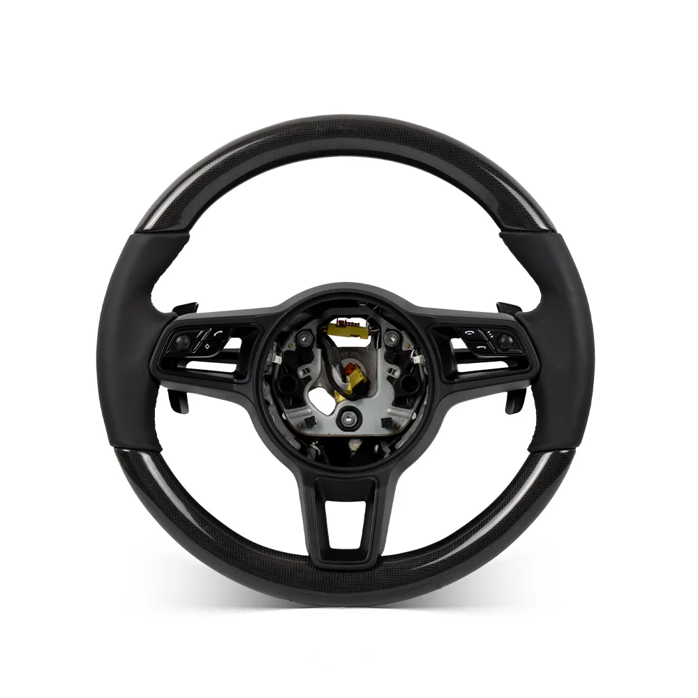 

Steering Wheel 18 Old Model to New for Porsche 911970 958 Boxster Cayman Sports Carbon Fiber Steering Wheel