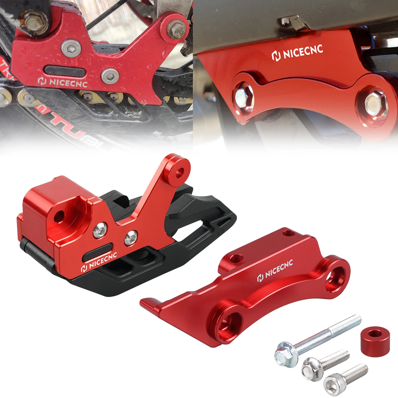 For Beta XTrainer 300 2015-2024 RR 300 RR 125 200 250 300 350 390 400 430 450 480 2010-2024 CNC Swingarm Cover Chain Guide Guard
