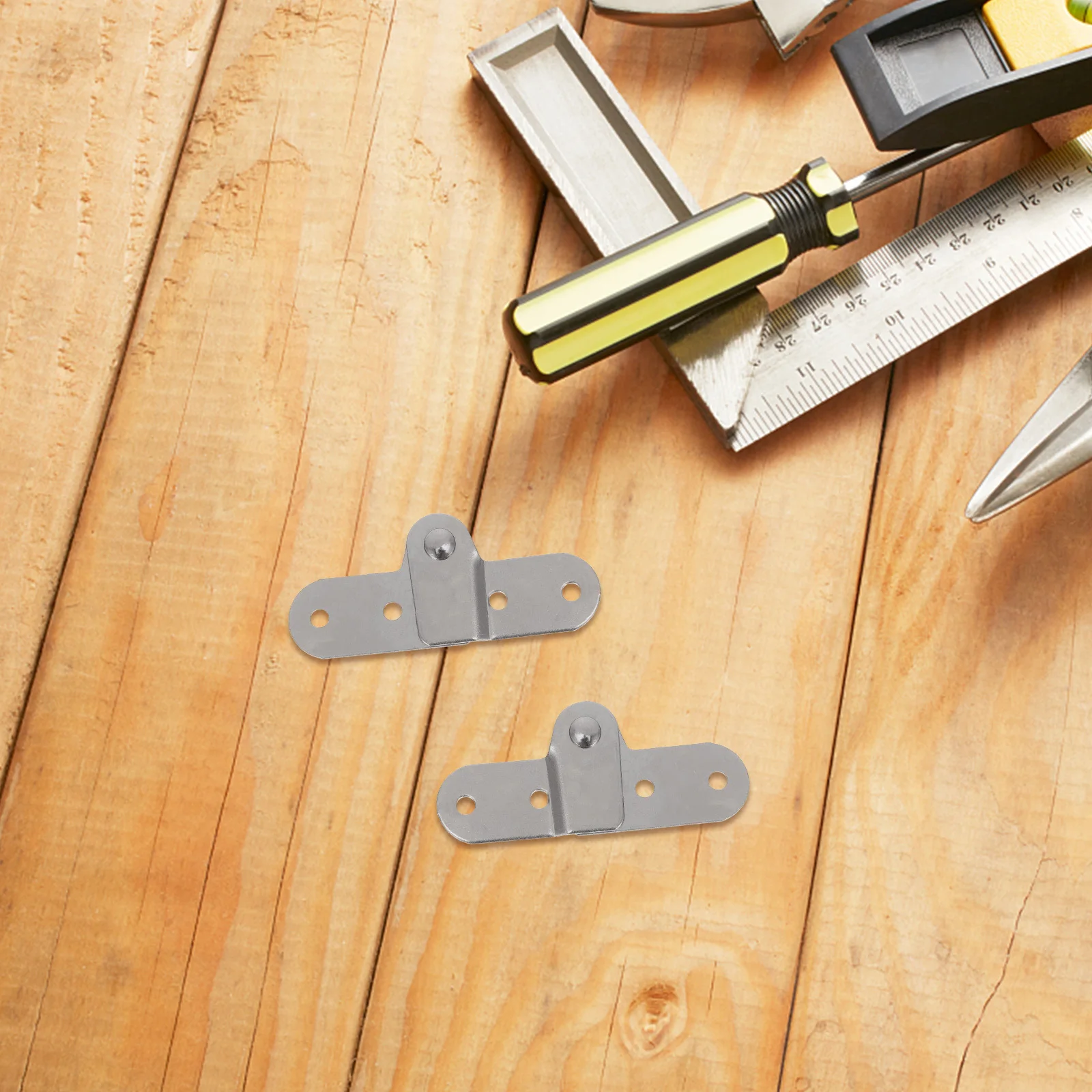 2Pcs Folding Table Hardware Ladder Hinge Replacement Versatile Ladder Parts Durable Safety Stability