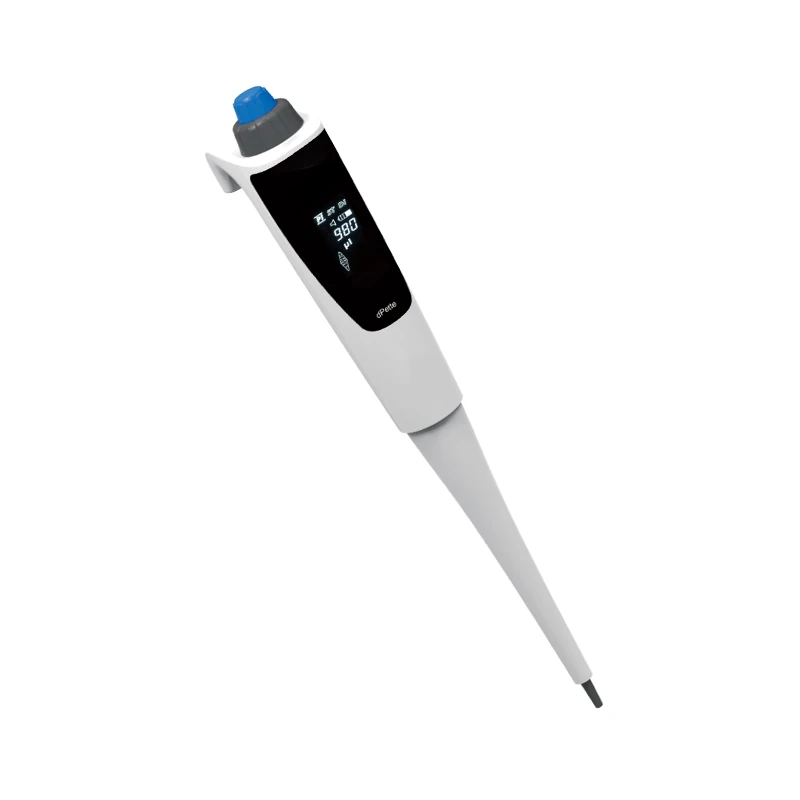 IKEME Electric Pipette dPette+ Laboratory lectronic Pipette Adjustable Volume Pipette 20-200ul Pipetting Mixing