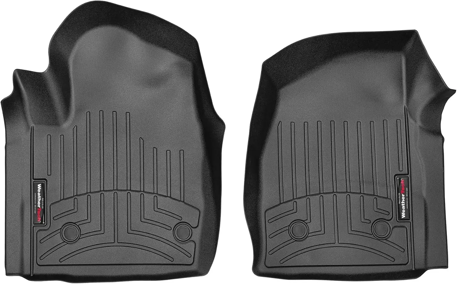 

Custom Fit FloorLiners for Trucks (1500, 2500HD/3500HD), Black, 1st Row