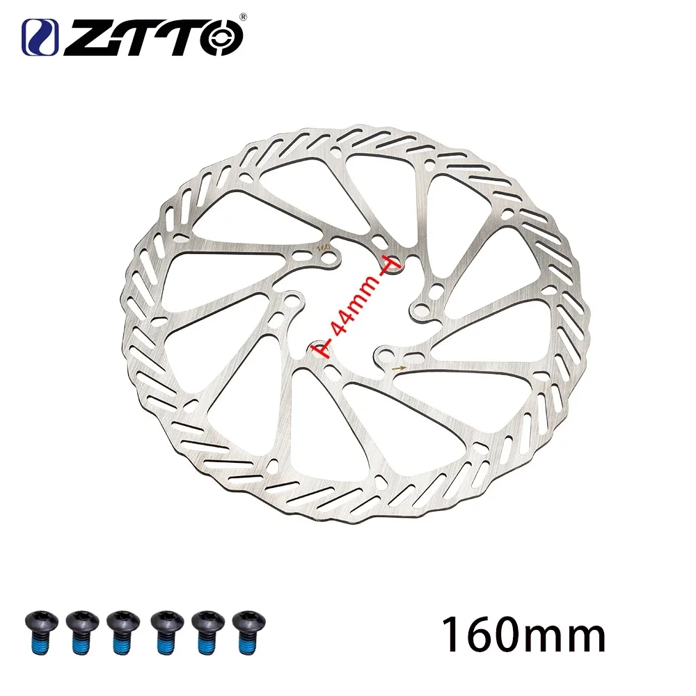 ZTTO Edelstahl Hydraulischer Scheibenbremsen-Rotor für MTB Rennrad - Verschiedene Größen 120mm/140mm/160mm/180mm/203mm 6 Zoll – Detail 7