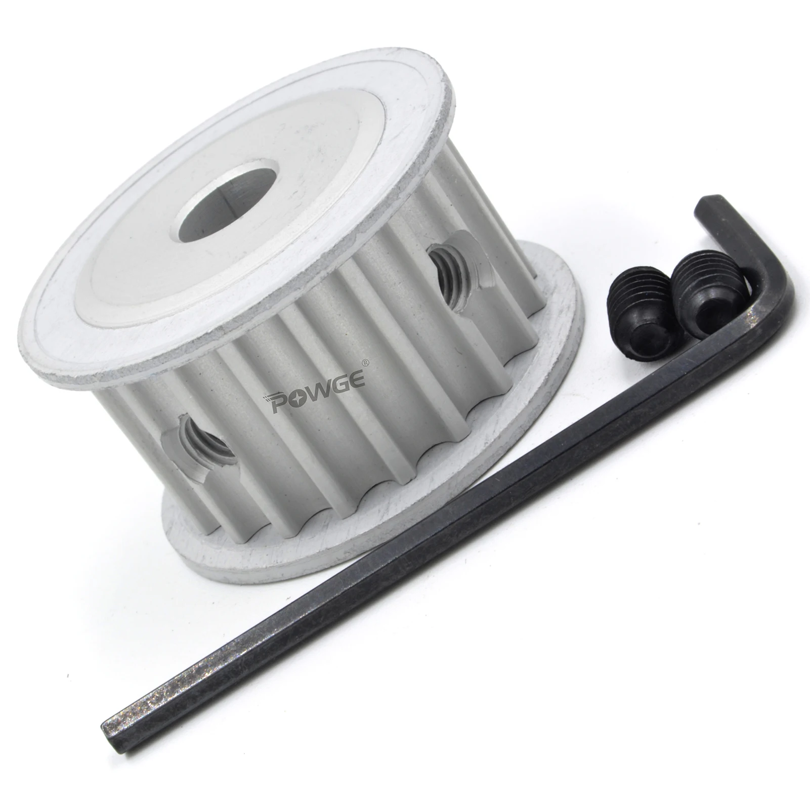 POWGE 24 25 teeth HTD 5M Timing Pulley AF Bore 5/6/6.35/7/8/10/12/12.7/14/15/16/17/25 for HTD5M belt width 10/15/20/25mm 24T 25T