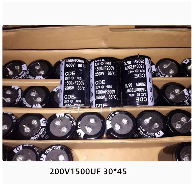 1PCS 200V 820UF 270UF 100UF 1000UF 680UF 150UF 1500UF Electrolytic Capacitor