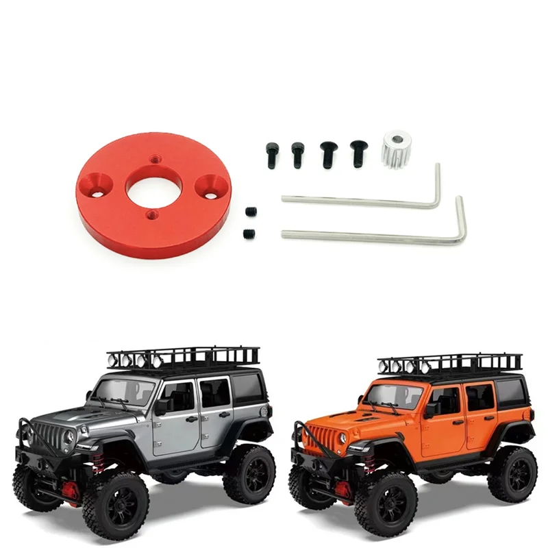 390 bis/Motor wandler mit 13t Getriebe für mn86s mn86 mn86ks mn86k mn128 rc Auto Upgrade Teile Zubehör, 1