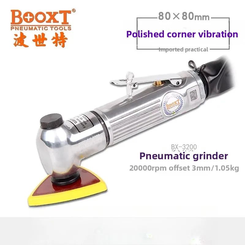 Booxt Direct Supply Bx-3200 Furniture Wheel Hub Narrow Space Angled Triangular Pneumatic Sanding Machine