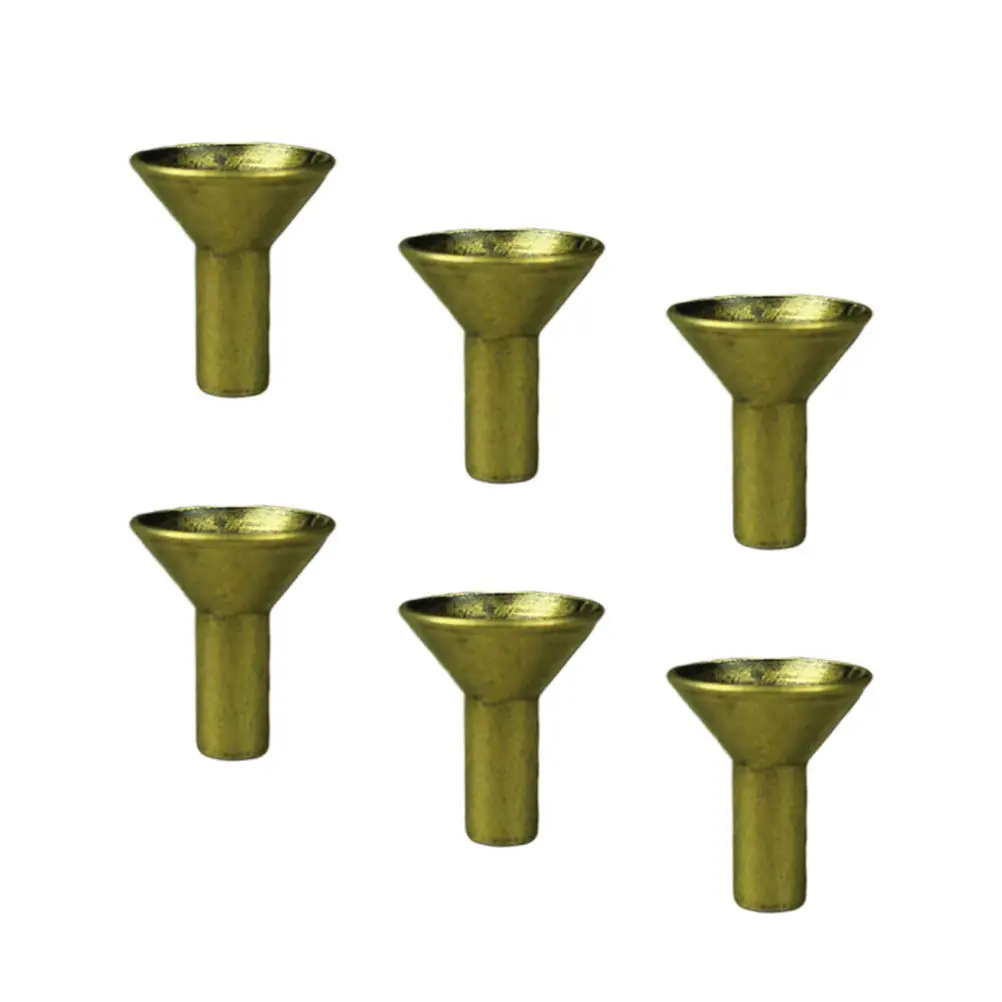 6Pcs Exquisite Copper Filter Censer Holder Backflow Incense Burner Accessory Metal Incense Rack Tea Ceremony Decor Living Space