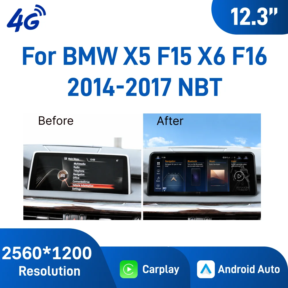 Car Multimedia Rear Seat Entertainment - Untuk BMW X5 F15 X6 F16
