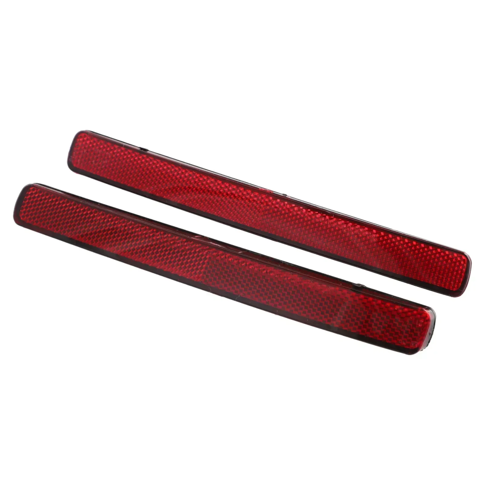 1 Pair Rear Bumper Reflector Red Lens Rear Bumper Reflector For Ssangyong For REXTON 06-17 For KYRON 07-11 Car Accessories