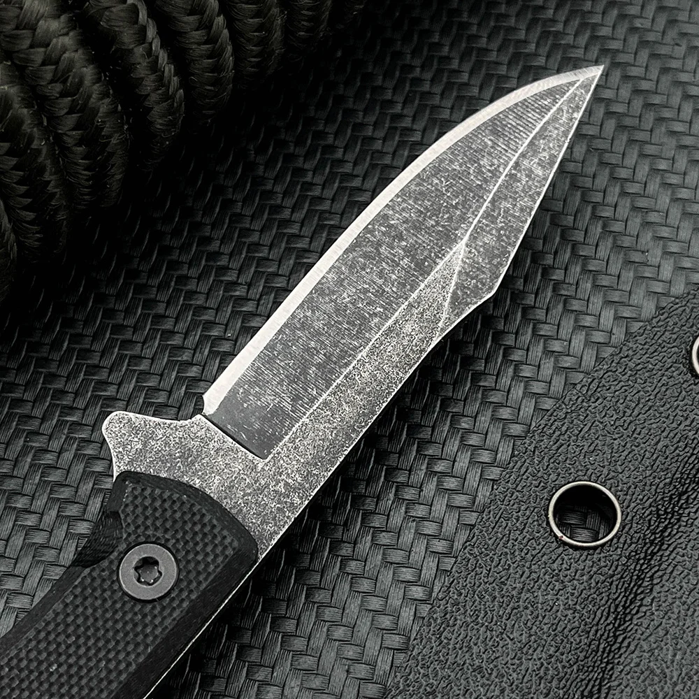 Multifunctionele Jacht Combat Hoge Hardheid 8Cr13Mov Recht Mes Outdoor Camping Zakmes Jungle EDC Exploratie Mes