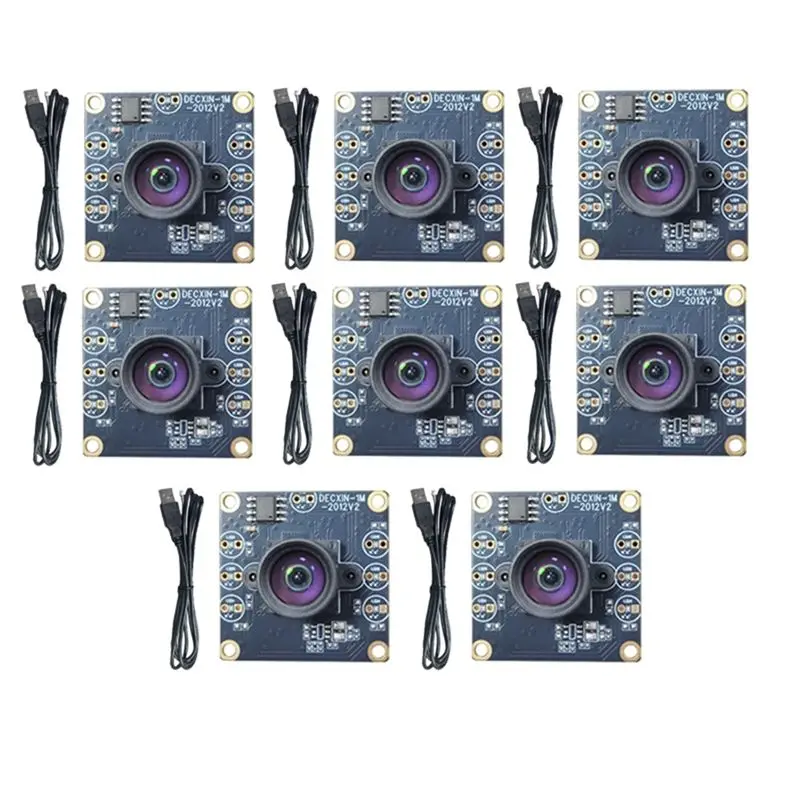 

Модуль камеры A97I-8PCS 100 градусов, 1 МП OV9732, 1280X720, USB, без драйверов, с ручной фокусировкой, с кабелем 2 метра, для WinXP/7/8/10