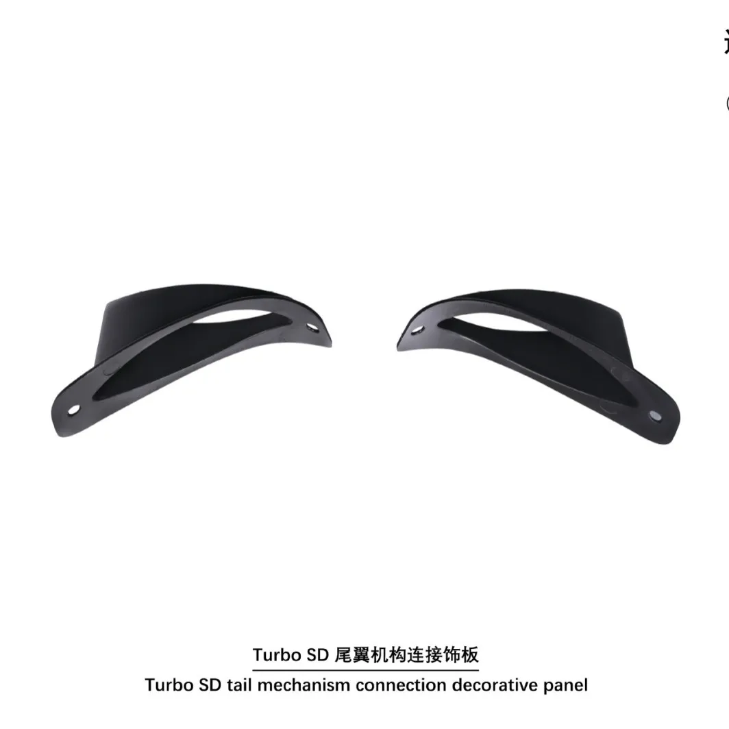 For 19-UP Porsche 911 992 Turbo SD Rear Wing Mechanism Connector Trim