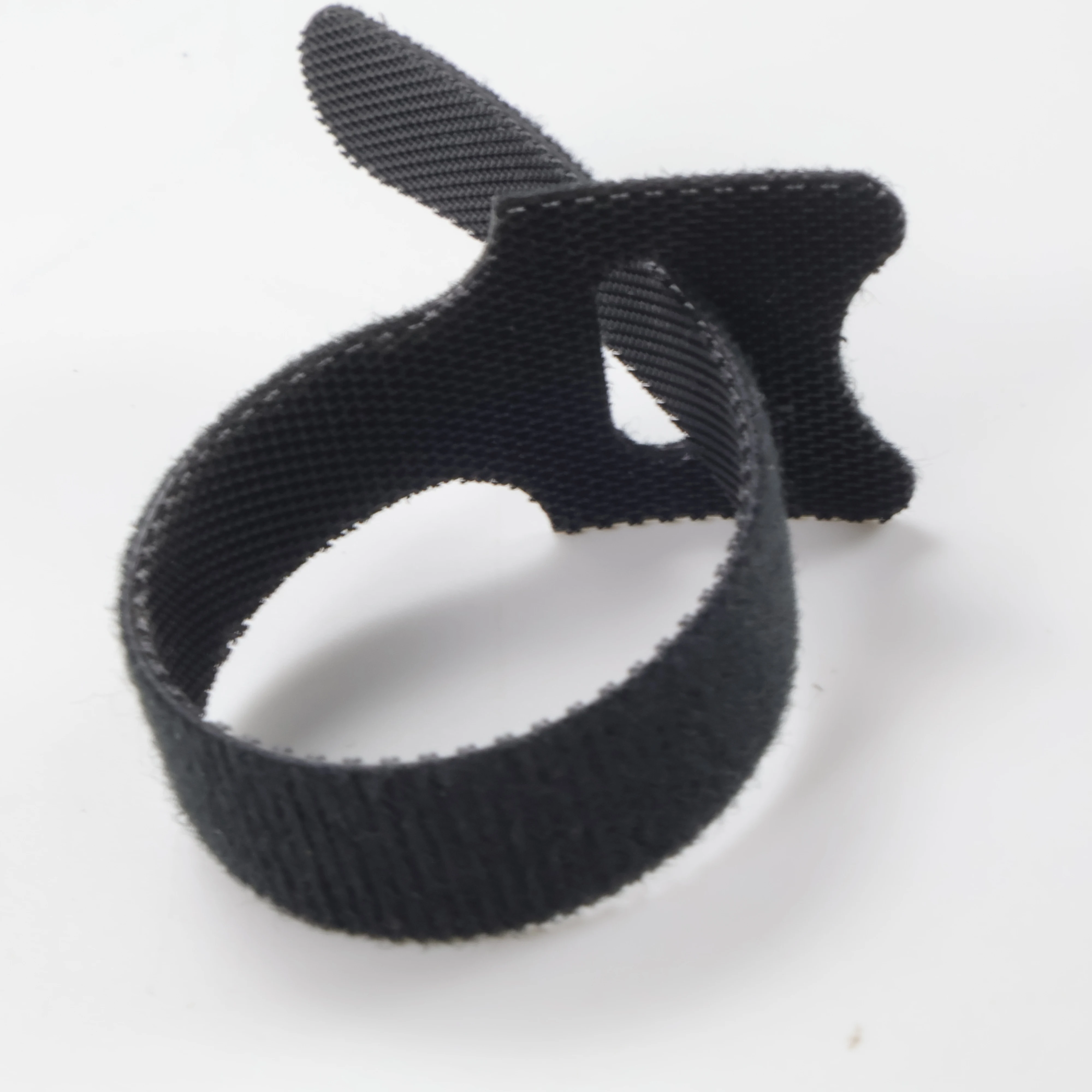 12x150mm T-Type Back-to-Back Hook and Loop Cable Ties, Reusable Wire & Cable Management Straps for Organizing