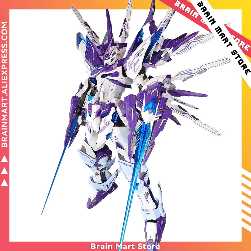 

SNAA XH-01 1/100 MG HUNT AND KILL Purple Air Combat Enhanced Weapon Assembled Model SUPERNOVA XH01