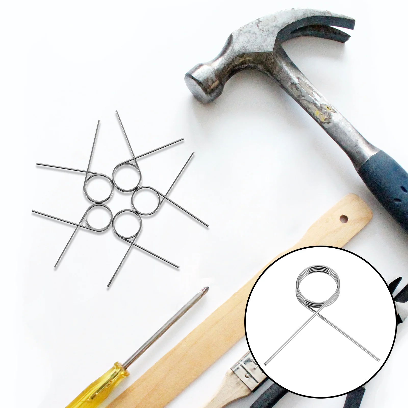 

5pcs Gear Shift Lever Spring Replacement Kit For X3 Stainless Steel Auto Repair Tool