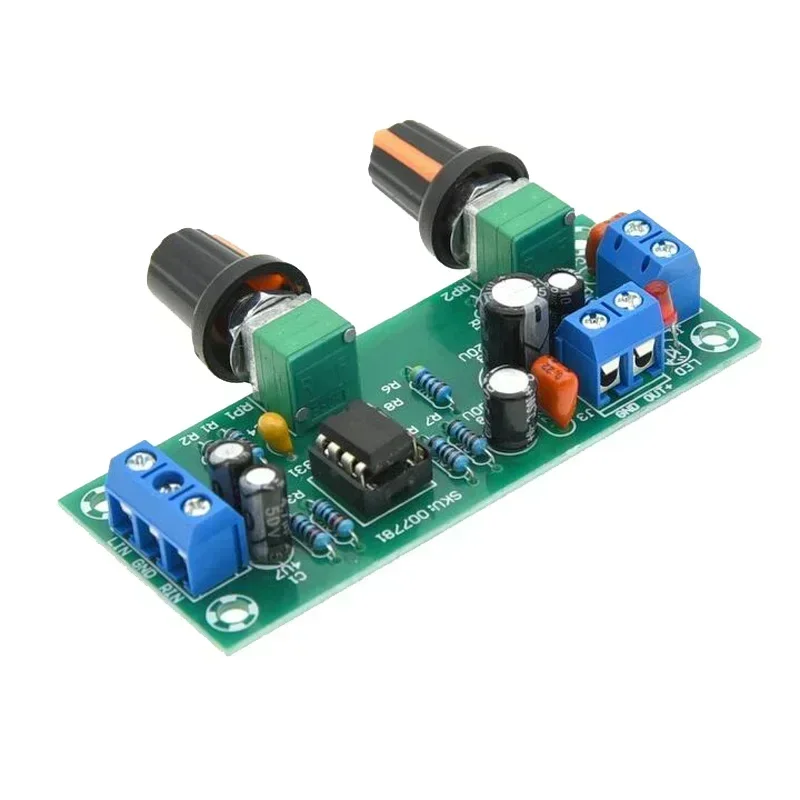 Nuevo Placa de subwoofer de sobrepeso NE5532, preamplificador de filtro de paso bajo, placa de tono