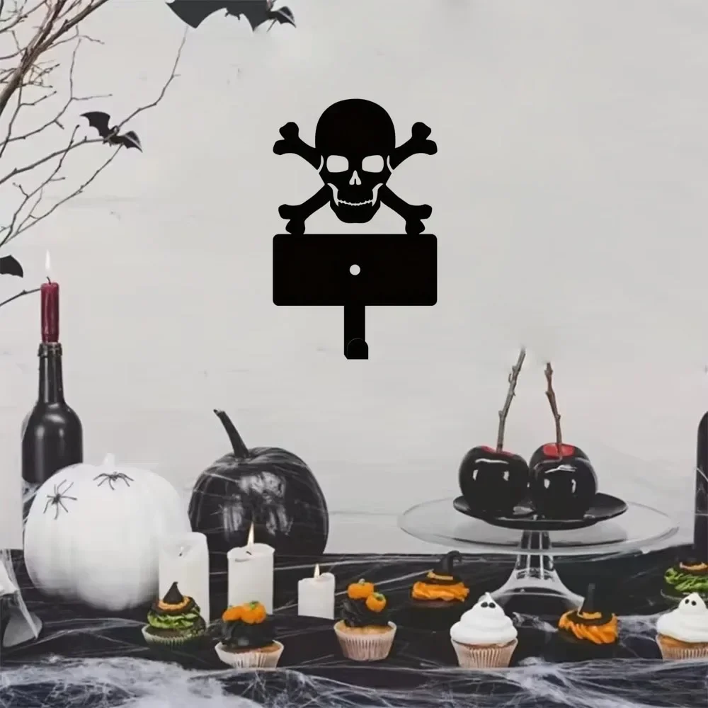 楽しい金属製の装飾フック、便利な棚とペア、ハロウィーン、ホラーフォーム用の1個のクモのようなフック