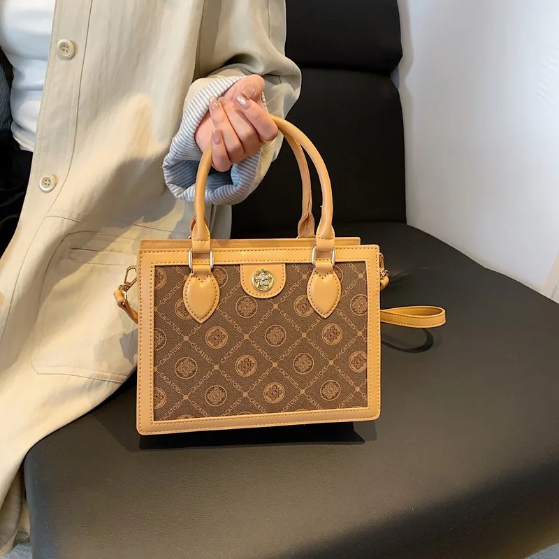 

Повышенная большая сумка 2025 года, женская трансформируемая сумка через плечо и через плечо, архитектурная сумка «день-ночь»