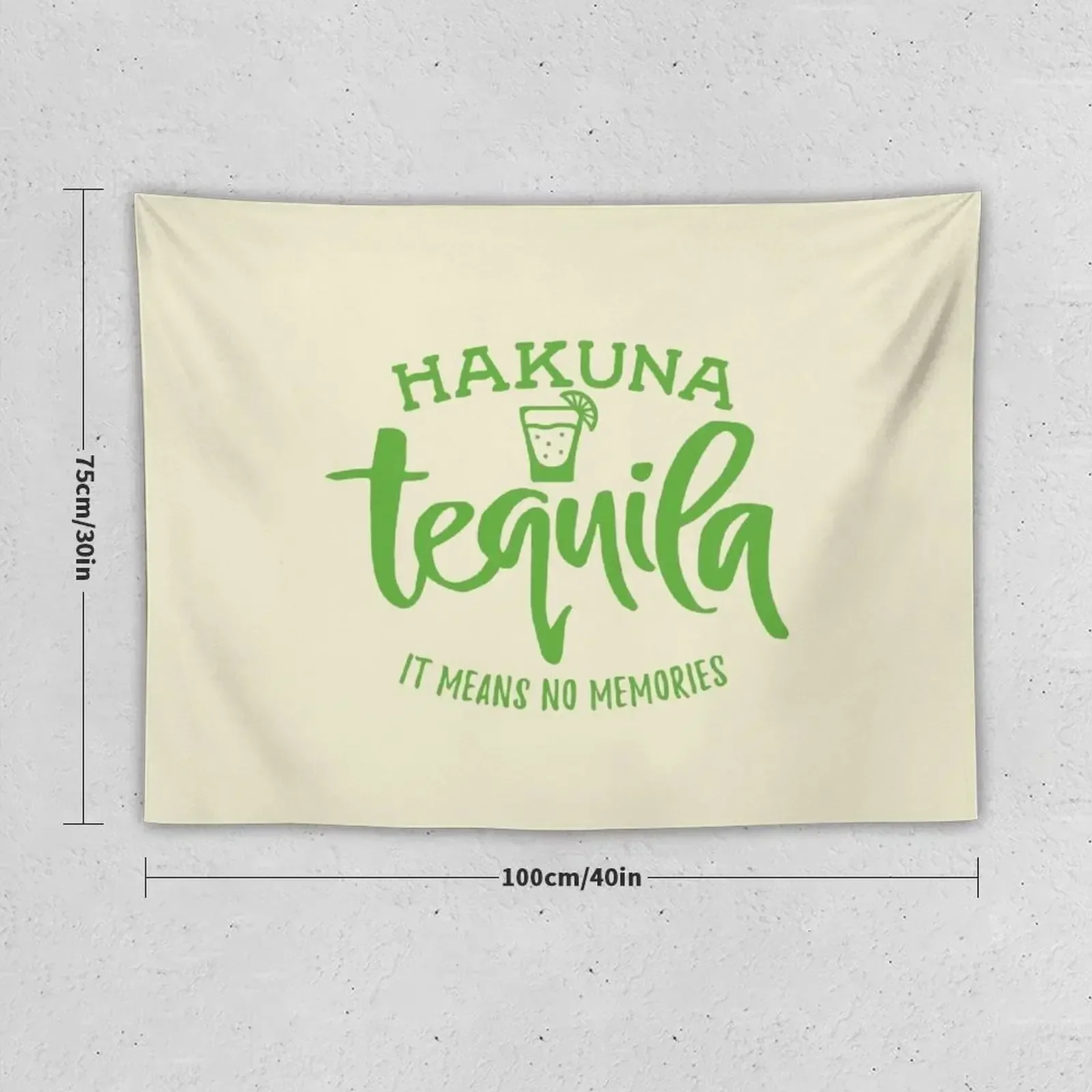 Hakuna Tequila Lovers Funny Cinco de Mayo Best Tequila Gift Mexico Mexican Tapestry Decoration Room Tapestry