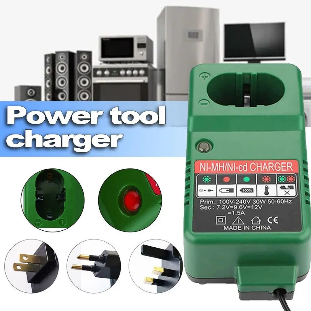 

Адаптер зарядного устройства для аккумуляторов Makita, 7,2 В, 7,2 в, 12 В, 9,6 в, 18 в, NI-MH, NI-CD