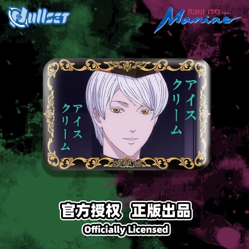 Original Nullset Junji Ito Maniac S2 Special Shaped Badge Tv Series Blind Bag Tomie Soichi Anime Peripheral Collection Gift