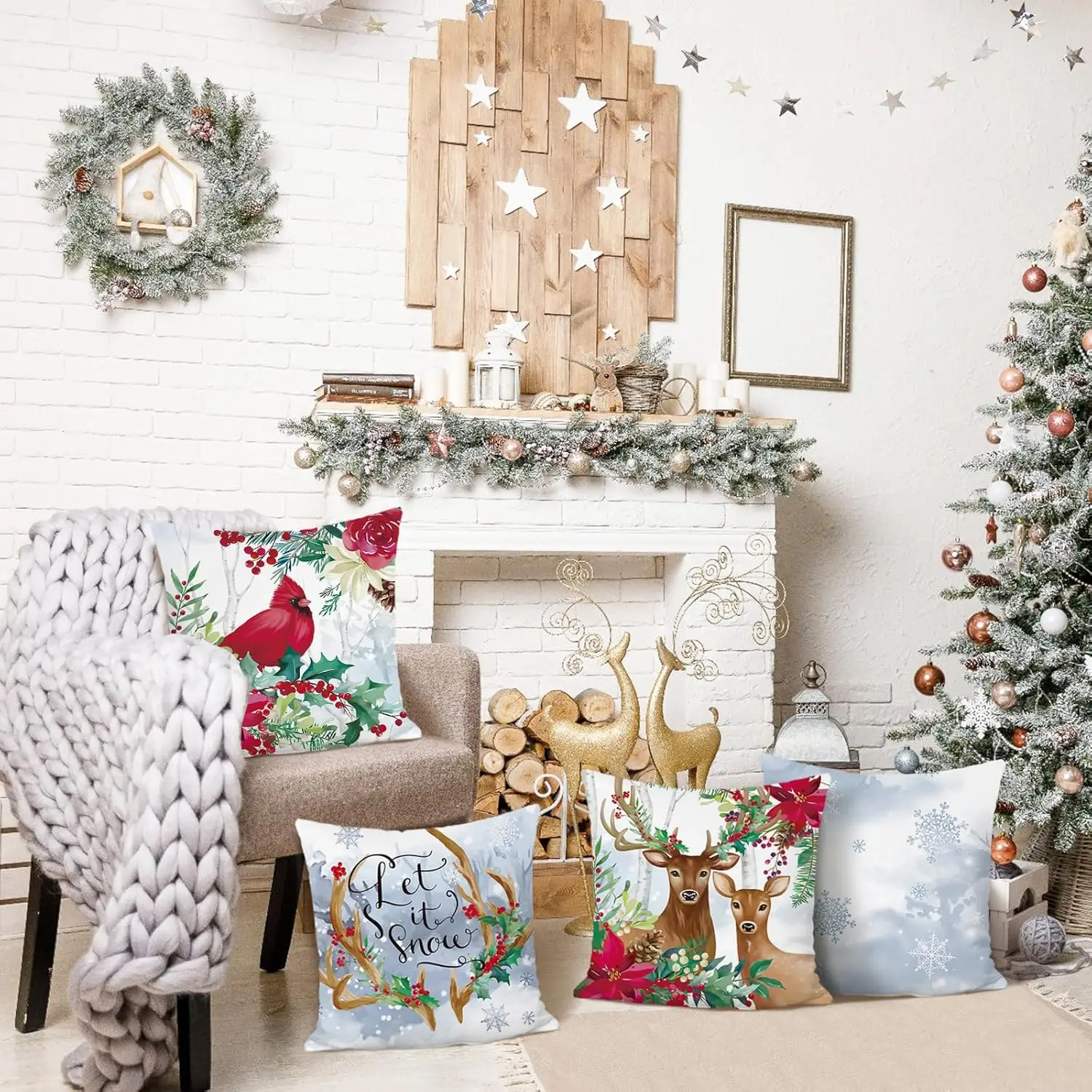 4 Fundas De Almohad… - image