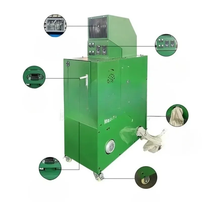 【الأكثر مبيعًا】آلة تحبيب الأسلاك النحاسية الصغيرة 40 كجم/ساعة آلة إعادة تدوير الأسلاك المحببة لكابل النفايات