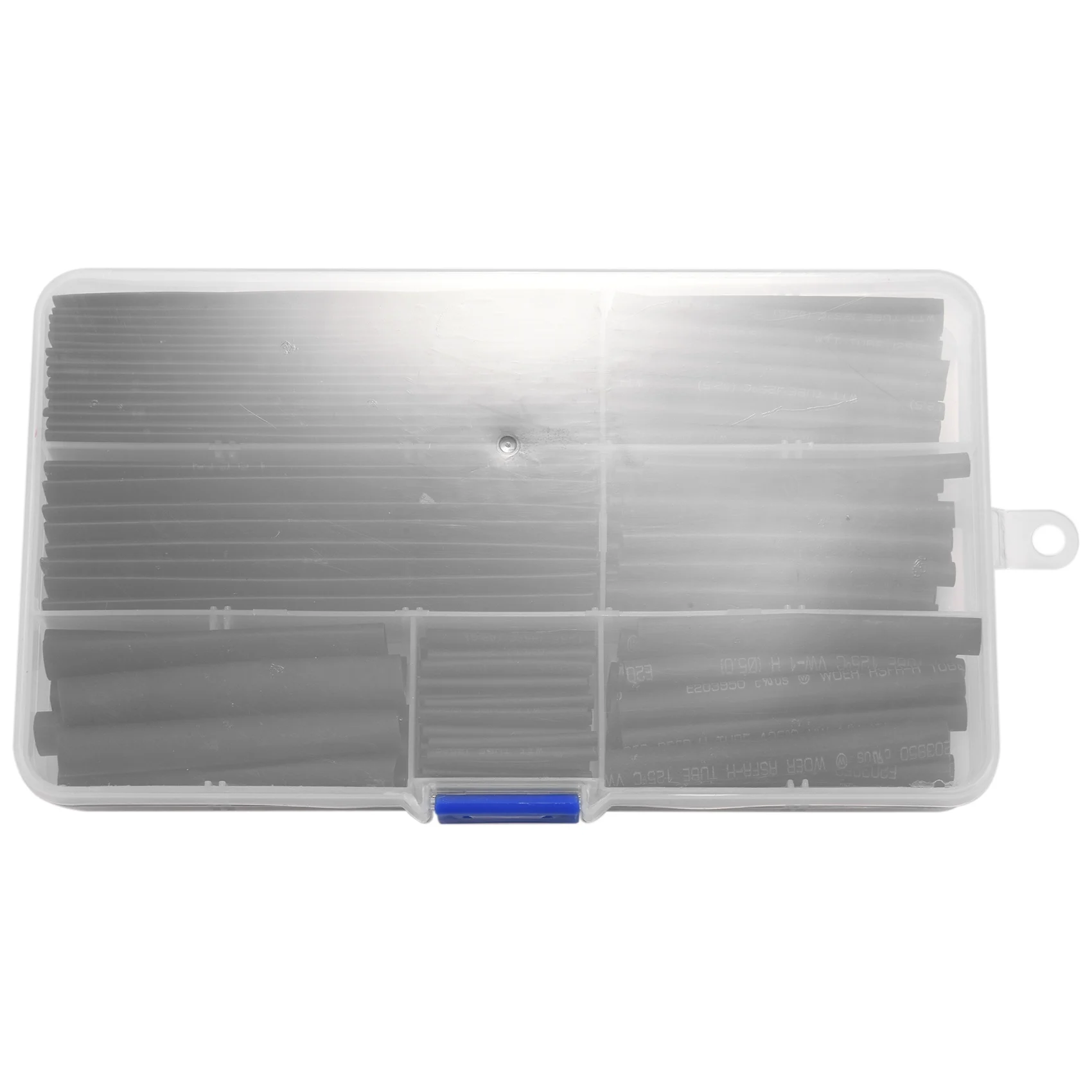 Set di custodie nere in filo da 150 pezzi, tubi termorestringenti, maniche assortite