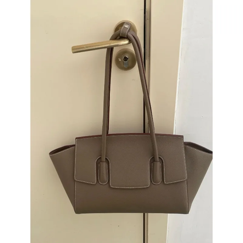 NINA ENYA Fashion Large Eye Bag Single Shoulder Handbag Genuine Leather Bag for Women 2025 New