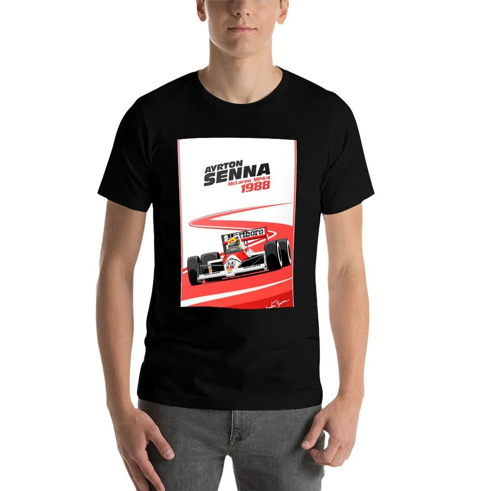 セナポスター-tシャツ男性用-tシャツカジュアルコットン-tシャツ男性-tシャツ