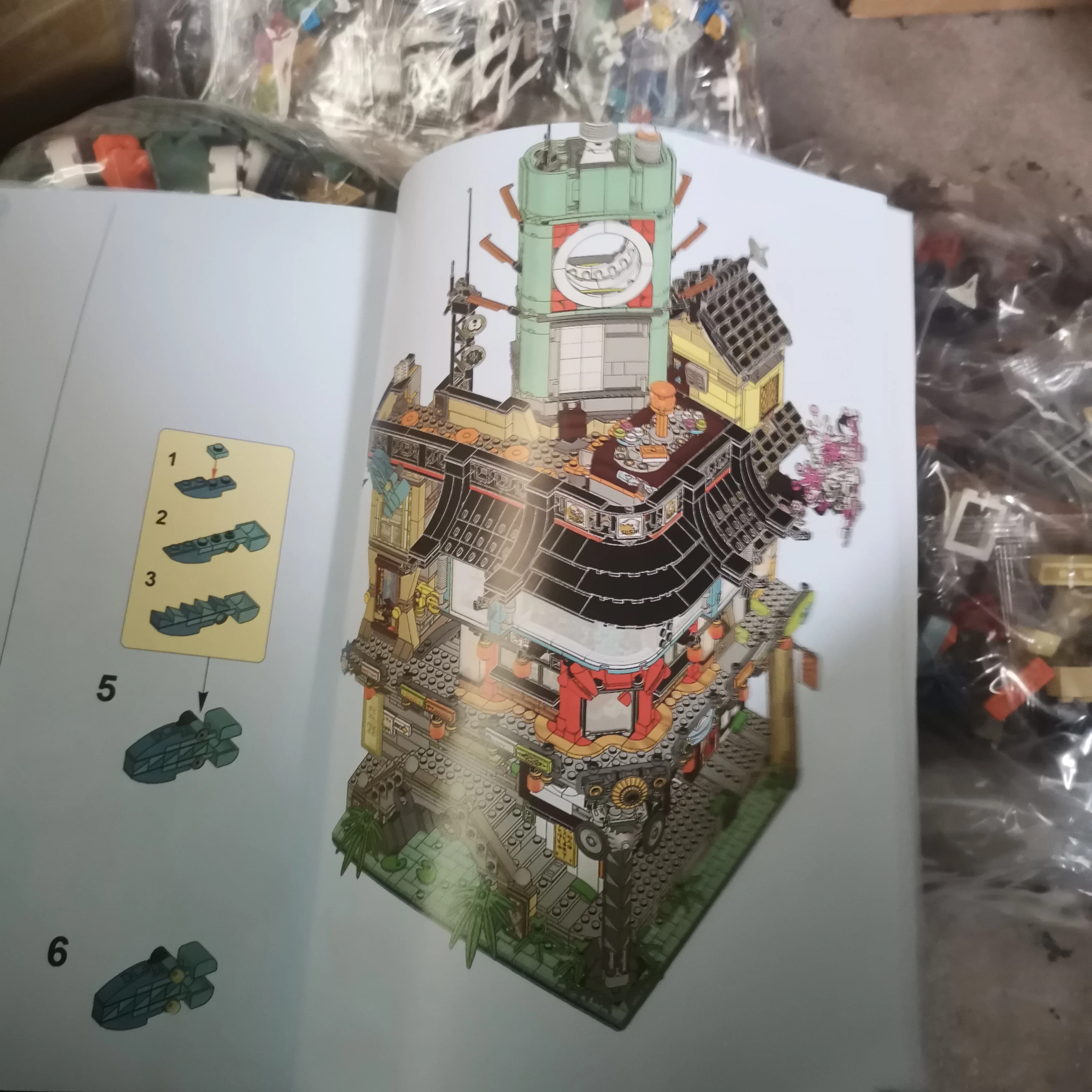 

Hot Sales Christmas Gift 31086 4867 PCS Movie Series Compatible 70620 06066 City Building Blocks Bricks Home Decor